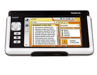 The Nokia 770 Internet Tablet